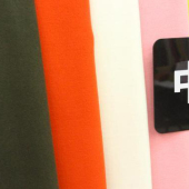 中国绒 全涤针织染色服装面料