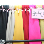 空气层面料 涤氨针织染色服装面料 现货