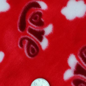 北极绒 全涤针织染色服装面料 现货