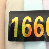 毛涤混纺双面顺毛梭织染色服装面料