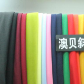 涤毛混纺 澳贝斜针织染色服装面料