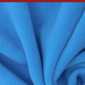 DTY150D144FF蓝色280克双刷单摇超细摇粒绒休闲服面料