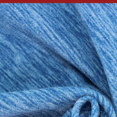 150D144F 220克深蓝白双色双面单染双刷单摇阳离子摇粒绒