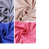 【厂家直销】50D消光针织布高档服装全涤里布 针织辅料多色现货
