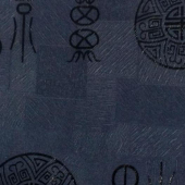 烫金布唐装面料