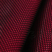 红底黑网蕾丝网布复合面料