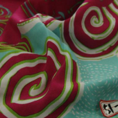 人棉染色布 rayon printed cloth