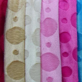 超柔短毛绒刷花