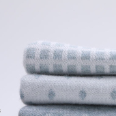 彩棉提花舒绒面料 秋冬款针织面料 背心睡衣内衣家居服面料 现货