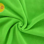 厂家批发现货单面超细摇粒绒童装保暖外套玩具绒布毛毯家纺针织面料