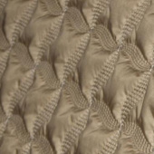 冬季棉衣绗绣面料