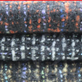 厂家直销 2014格子花式呢 粗纺面料 秋冬外套西装面料