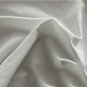 现货涤纬编针织牛奶丝面料