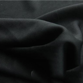 全涤75D低弹丝针织黑色染色平板布服装服饰面料