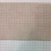 麻棉色织朝阳格
