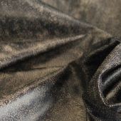 麂皮绒仿皮烫金面料 底布麂皮绒不倒绒 烫金加工 厂家直销