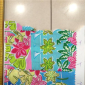 全棉现货40*40多色小印花服饰面料