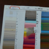 全棉斜纹纱卡布40*32 143*90染色服装面料现货直销