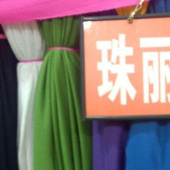 珠丽鸟眼 现坯 定染 全涤 T恤衫面料