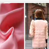 【现货供应】75D仿记忆 羽绒服夹克服装面料 女装秋冬面料