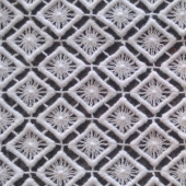 全棉水溶绣花面料蕾丝刺绣花边面料几何图形PS13264