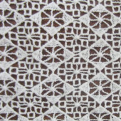 棉线水溶绣花面料蕾丝刺绣花边面料PS14028A