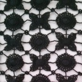 棉线水溶绣花面料蕾丝刺绣花边面料GSRD001