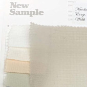 YA319 全棉 泡泡布 纯色小格 轻薄透气 春夏新品