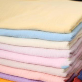 现货全棉棉布梭织40S双层纱布绉布轻薄透气童装，成人睡衣裙子