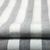现货供应人棉起泡色织条子面料