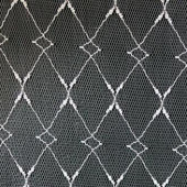 厂家直销2018现货新款全锦菱形蕾丝童装/婚礼服装面料