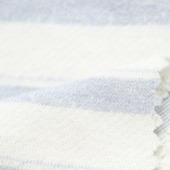 厂家直销 330 色织条三线针织毛圈布80c+20p女装服装用布