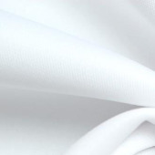 双面白色全涤空气层 健康布针织服装面料