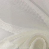 现货时尚立体剪花藤蔓华 全涤服装面料轻薄透气女装面料