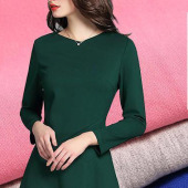 新品40S紧赛纺锦棉罗马 弹力加厚罗马哥弟纹阔褪小脚裤礼服裙面料