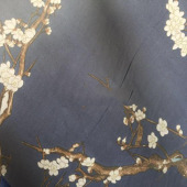 雪纺印花 女装春夏服装面料 手感舒适柔软轻薄透气
