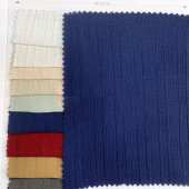 YA314全棉弹力 微弹 经凸条纬隐条 春夏新品