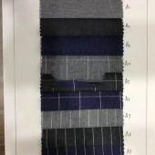 全棉色织格子布衬衫面料