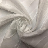 现货时尚低弹丝剪花 全涤面料 服装面料轻薄透气女装面料