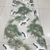 现货网纱绣花 女装连衣裙布