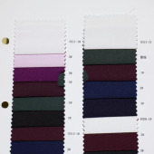 柯桥聚酯竹纤维厂家男士衬衫面料混纺色织染色布弹力卡斜纹现货