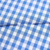 高档全棉朝阳格男装格子衬衫服装面料厂家直销