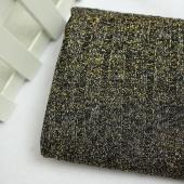 针织罗纹面料 T/R金丝罗纹布 服装面料