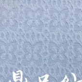 订做全涤针织女装透气染色提花布四面弹