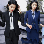 TR斜纹弹力西服西裤职业套装面料