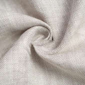 梭织纯亚麻色织人字斜 复古文艺裙裤外套衬衫西服面料