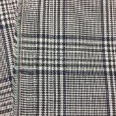 现货供应21S涤棉色织格子面料衬衫布服装面料
