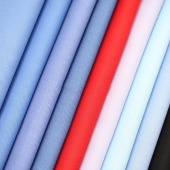 精品45支平纹TC男装衬衫面料服装面料厂家直销