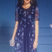 现货锦棉蕾丝 柔软女装连衣裙布