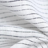 新款21*21纯亚麻色织条子布 梭织春夏棉麻衬衫布 连衣裙面料